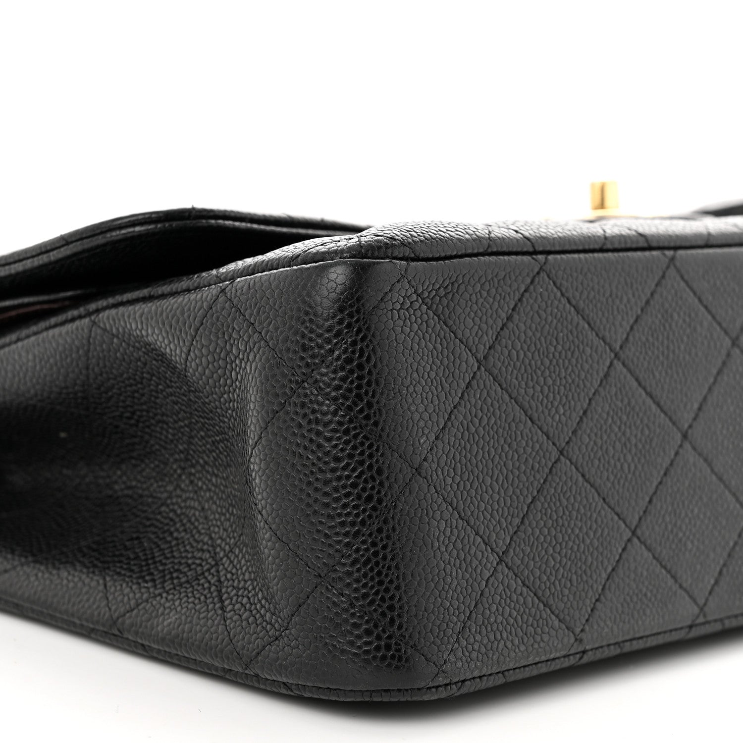 Chanel Caviar Quilted Jumbo Double Flap Black 9 of 12