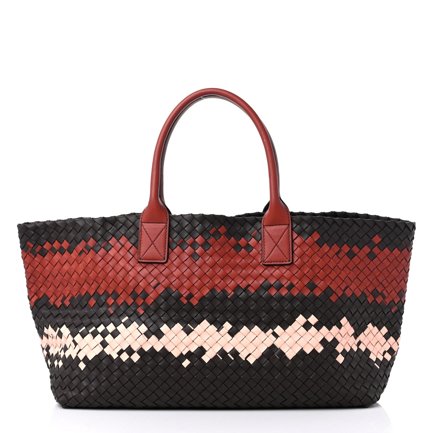 Nappa Intrecciato Medium Cabat Multicolor