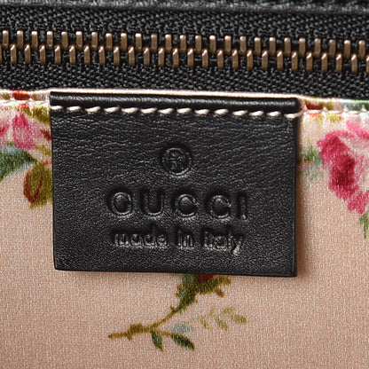 Gucci Calfskin Plexiglass Medium Classic 2 Top Handle Bag Black 8 of 9