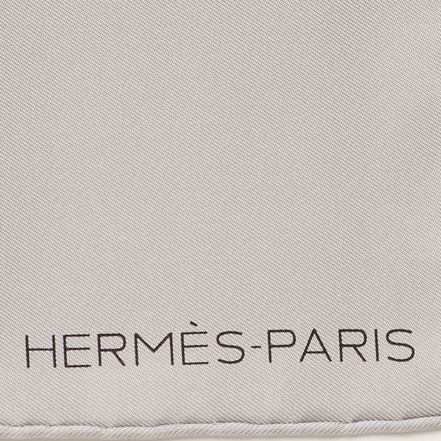 Silk Maillons De Joel Stein Scarf 90 Gris Perle Orange Vert