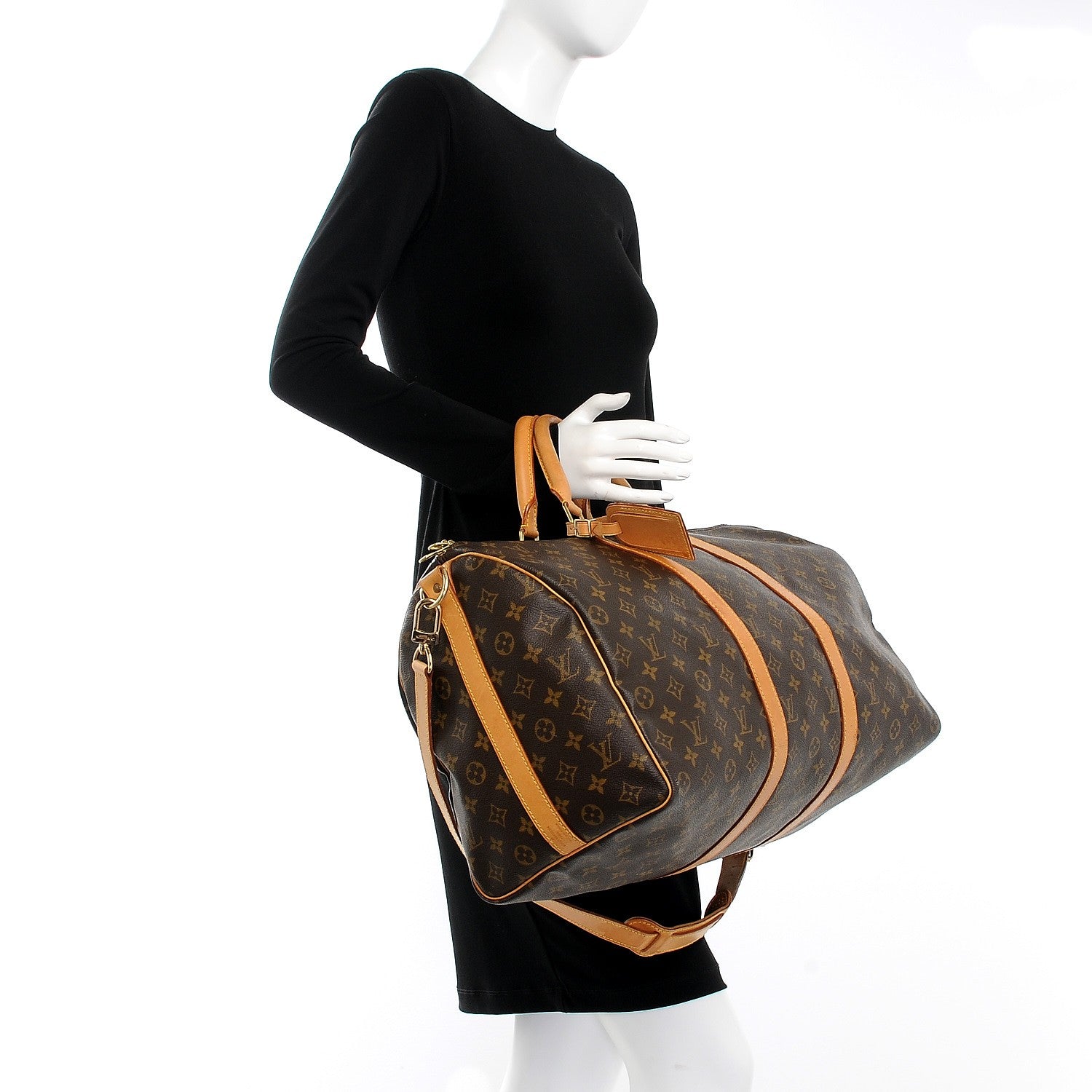 Louis Vuitton Monogram Keepall Bandouliere 50 3 of 13