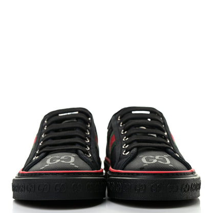 Gucci Econyl Nylon Web Monogram Off The Grid Womens 1977 Tennis Sneakers 36.5 Black 2 of 7