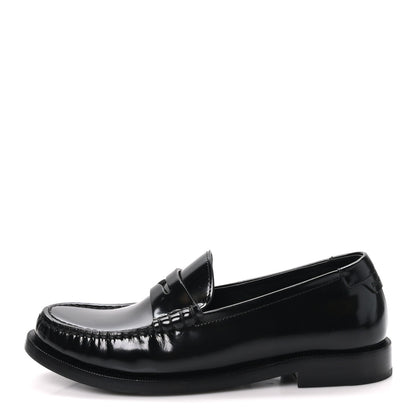 Saint Laurent Magnum Lux Chunky Le Loafer Penny Slippers 35.5 Black 1 of 9
