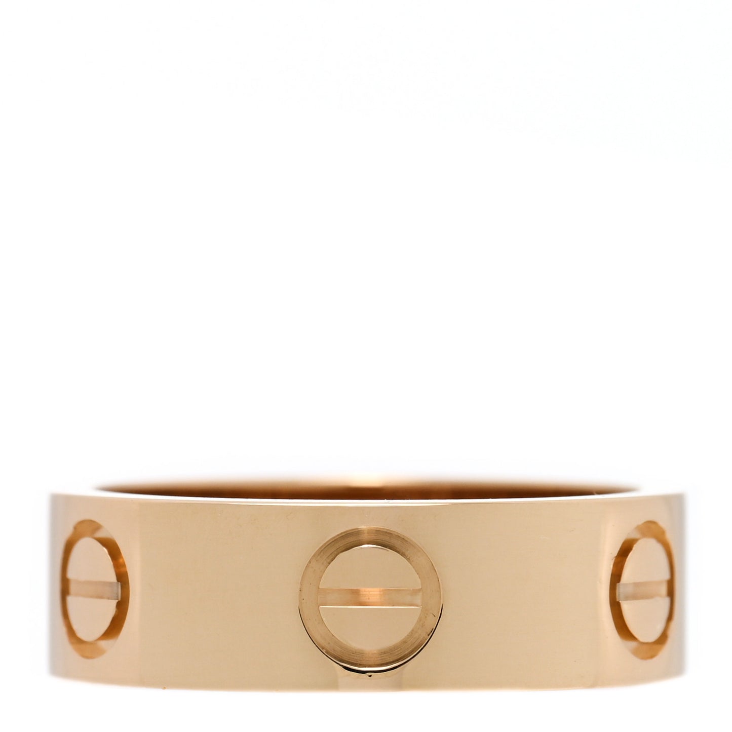 18K Yellow Gold 5.5mm LOVE Ring 50 5.25