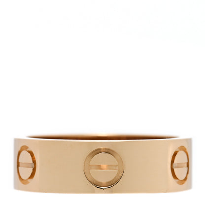 Cartier 18K Yellow Gold 5.5mm LOVE Ring 50 5.25 3 of 5