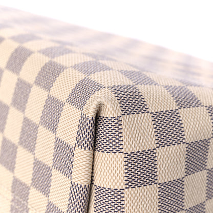 Louis Vuitton Damier Azur Graceful MM Rose Ballerine 10 of 16