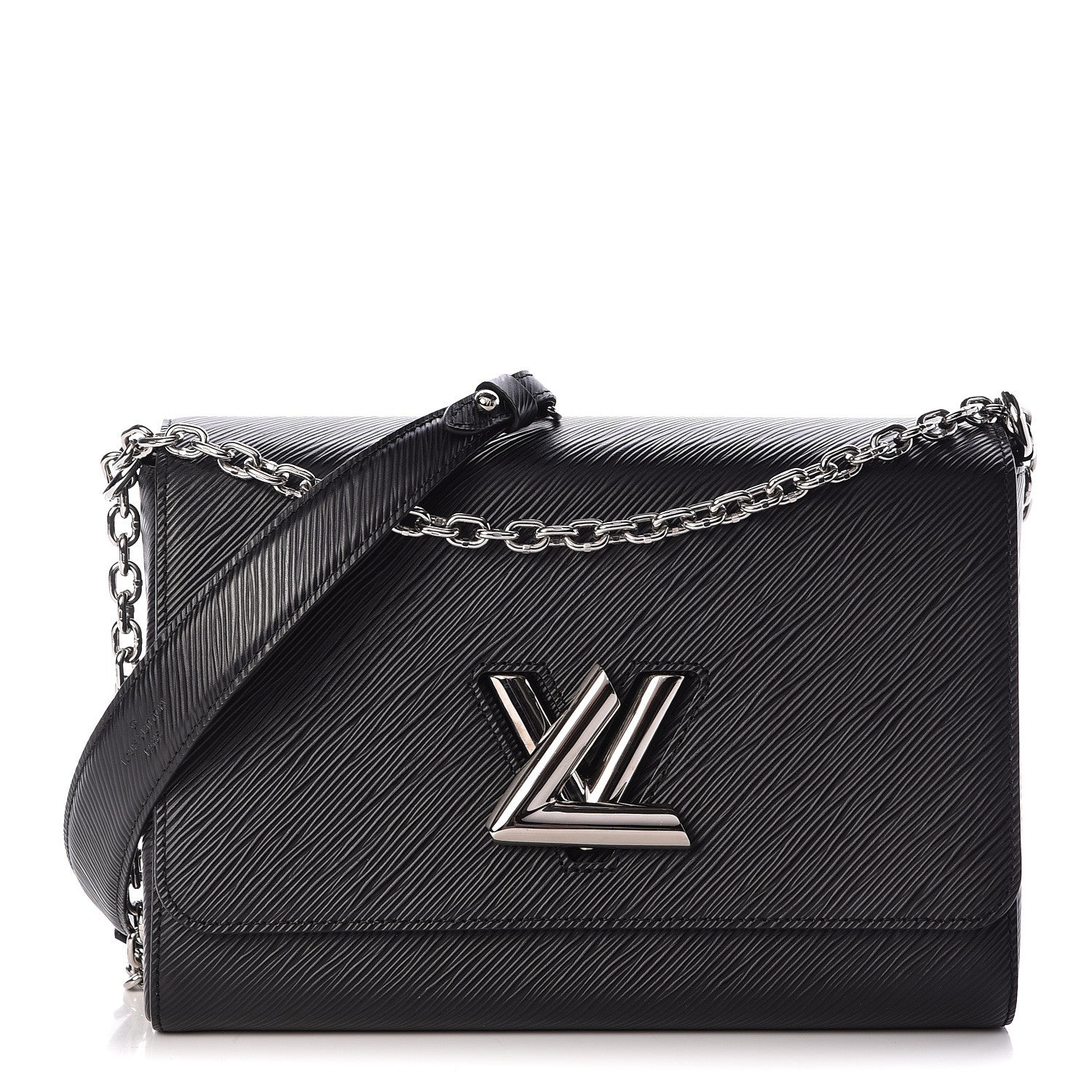 Louis Vuitton Epi Twist Shoulder Bag MM Black 1 of 10
