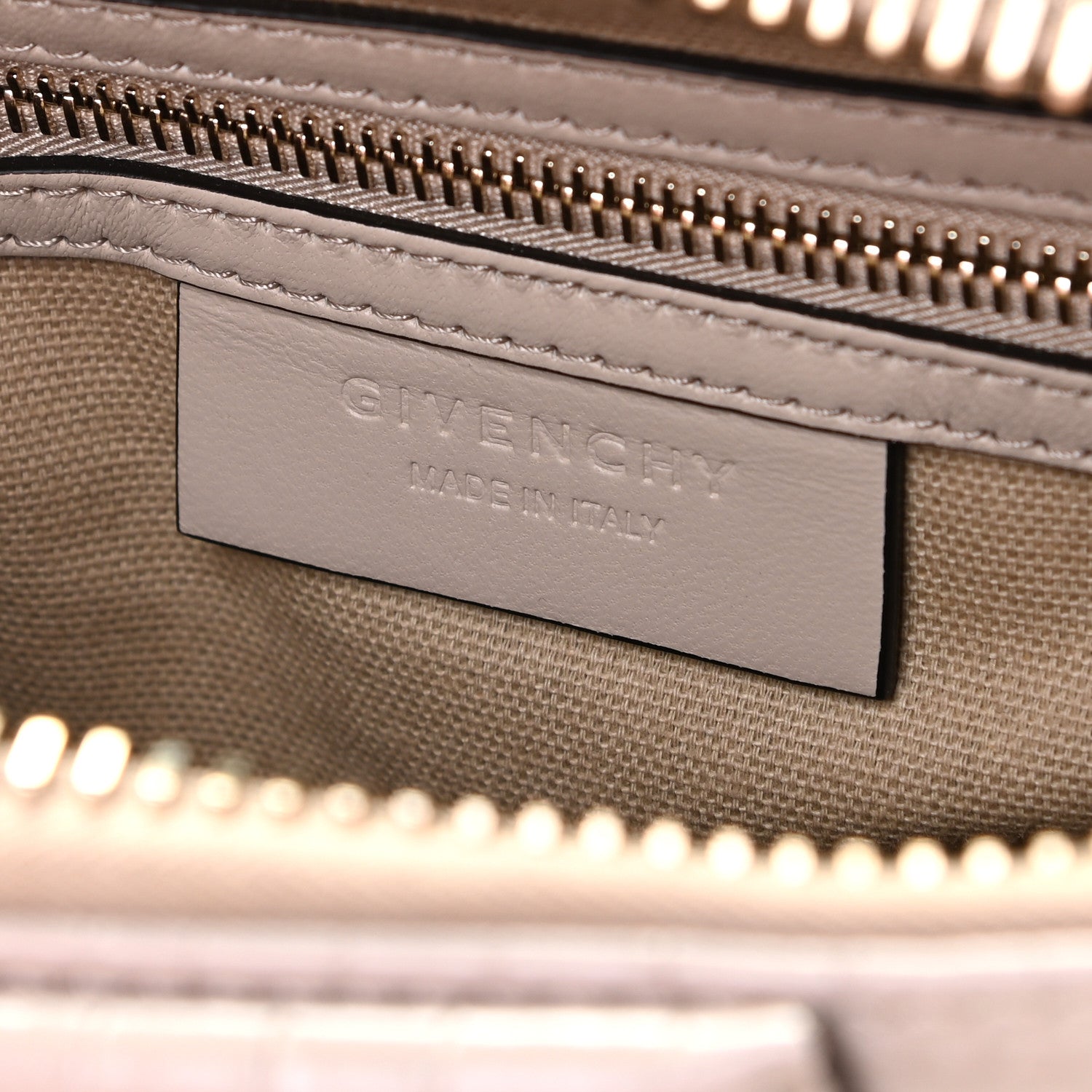 Givenchy Calfskin Crocodile Embossed Mini Antigona Dune 7 of 10