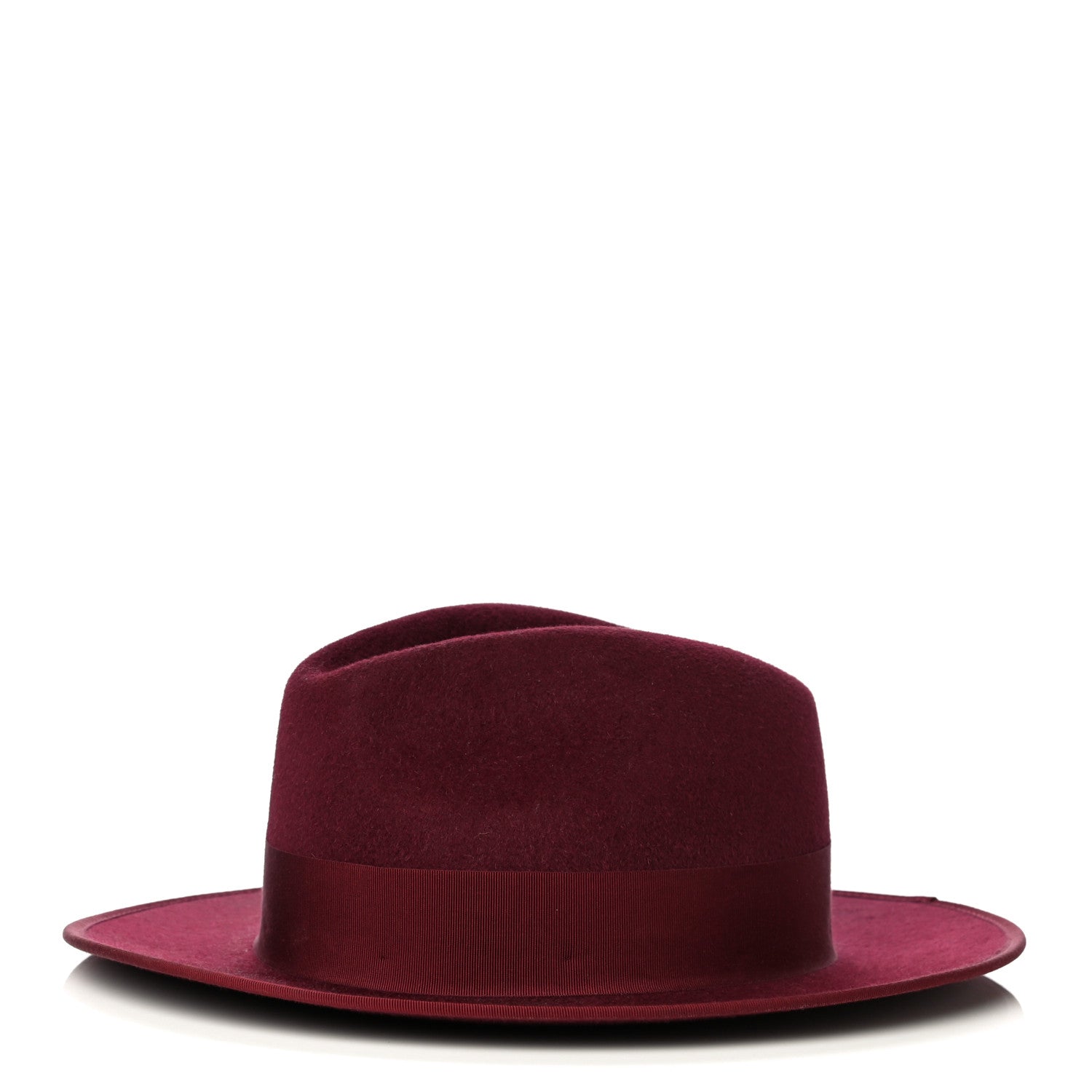 Gucci Felt Bow Hat L Burgundy 3 of 7