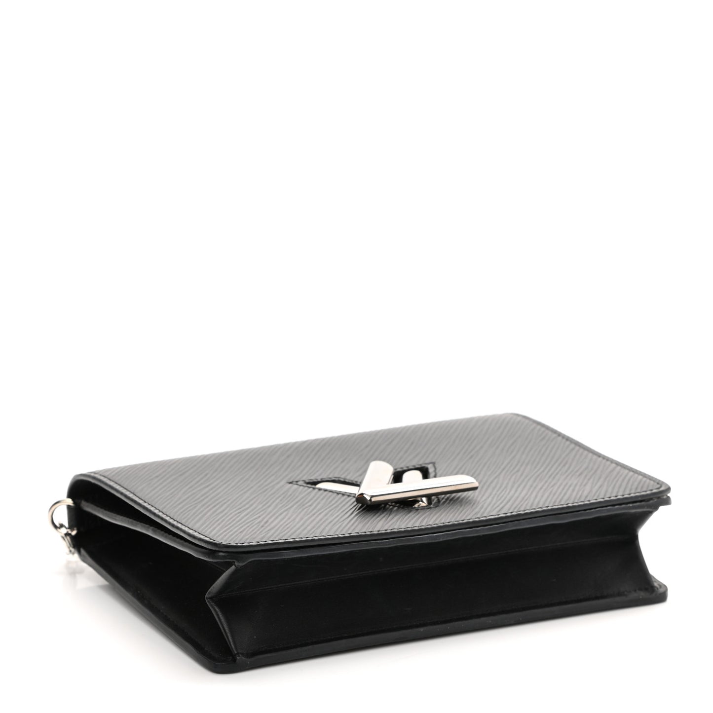 Epi Twist Belt Chain Wallet Black