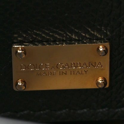 Dolce & Gabbana Dauphine Small Miss Sicily Satchel Black 5 of 10