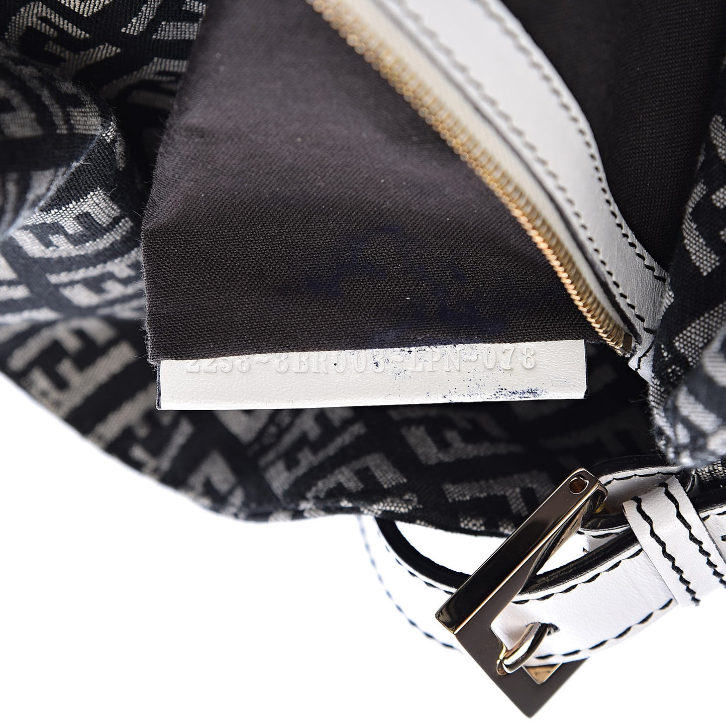 Zucchino Vitello Baguette Black White