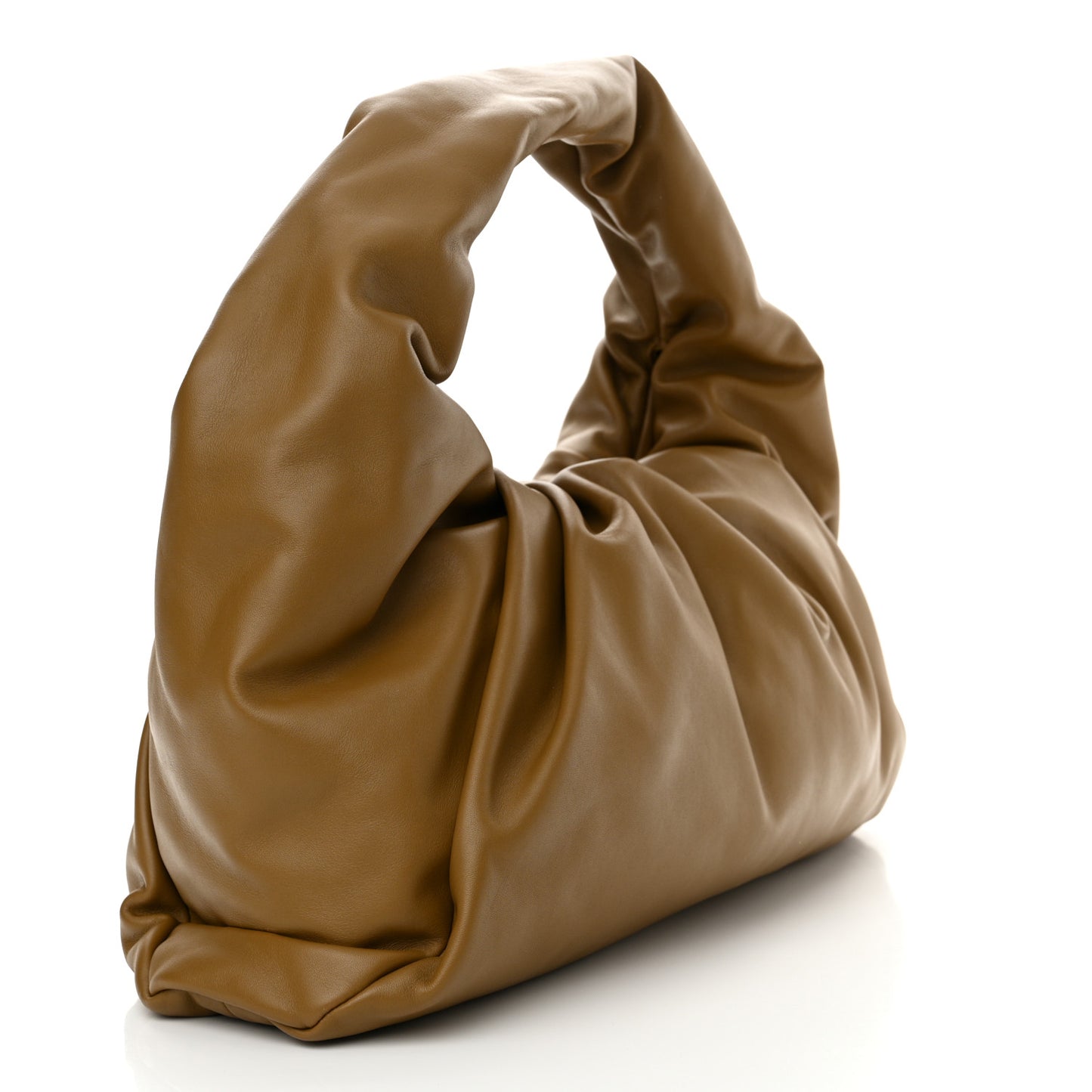 Smooth Butter Calfskin Small The Shoulder Pouch Moutarde