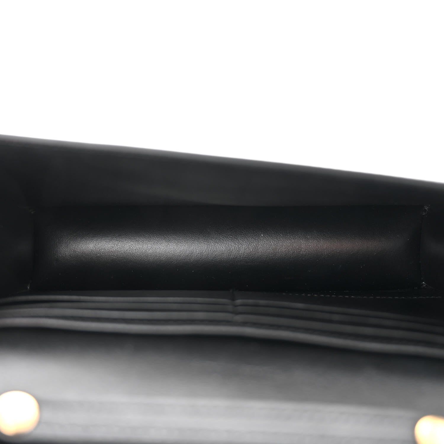 Celine Shiny Calfskin Triomphe Margo Wallet on Chain Black 5 of 10
