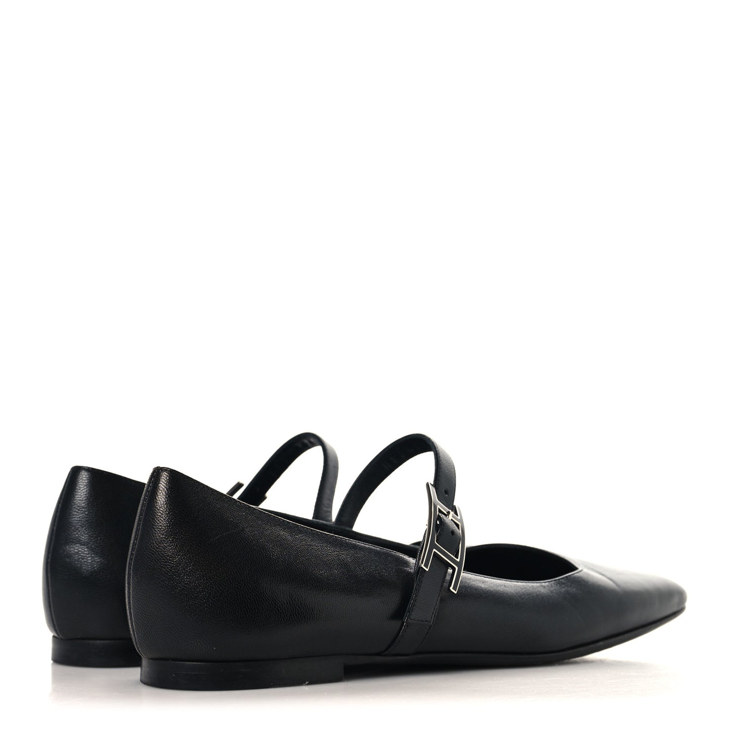 Goatskin Jane Ballet Flats 37 Black