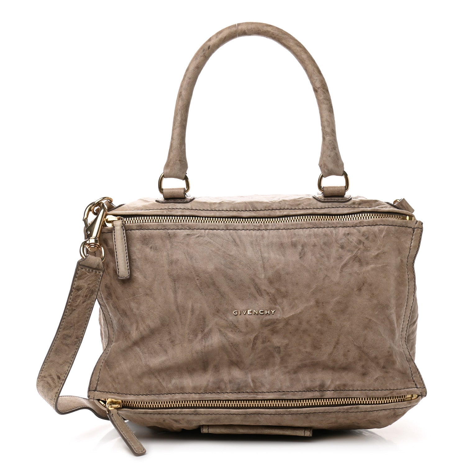 Givenchy Tumbled Sheepskin Large Pandora Grey 1 of 14
