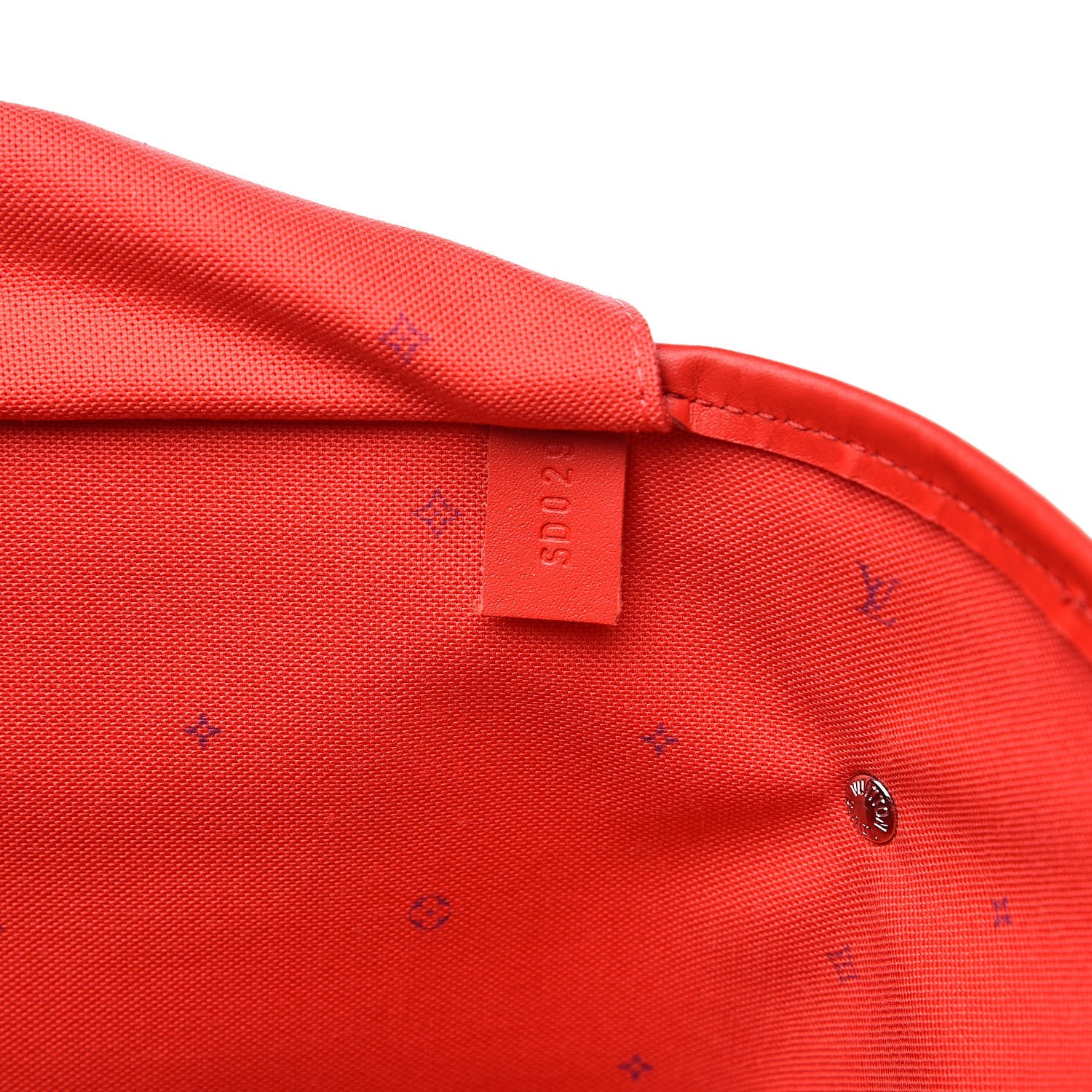 Louis Vuitton Monogram Escale Neverfull MM Rouge 8 of 12