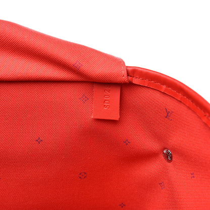 Louis Vuitton Monogram Escale Neverfull MM Rouge 8 of 12