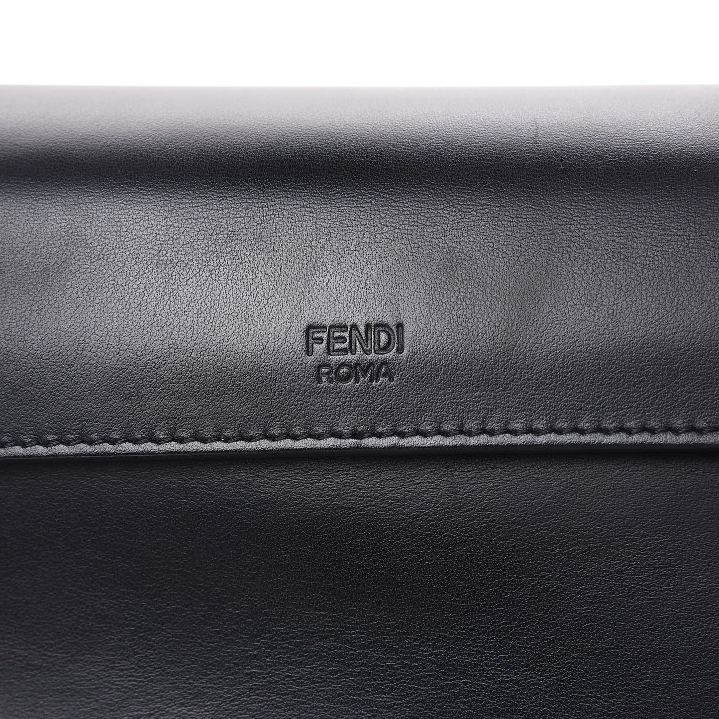 Vitello Century Opaco F is Fendi Small Kan I Shoulder Bag Black