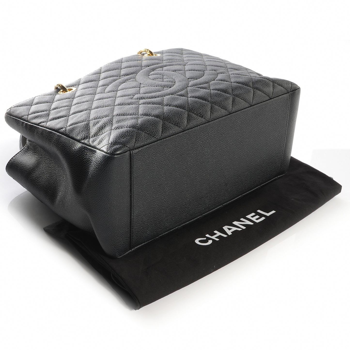 Caviar Grand Shopping Tote GST Black