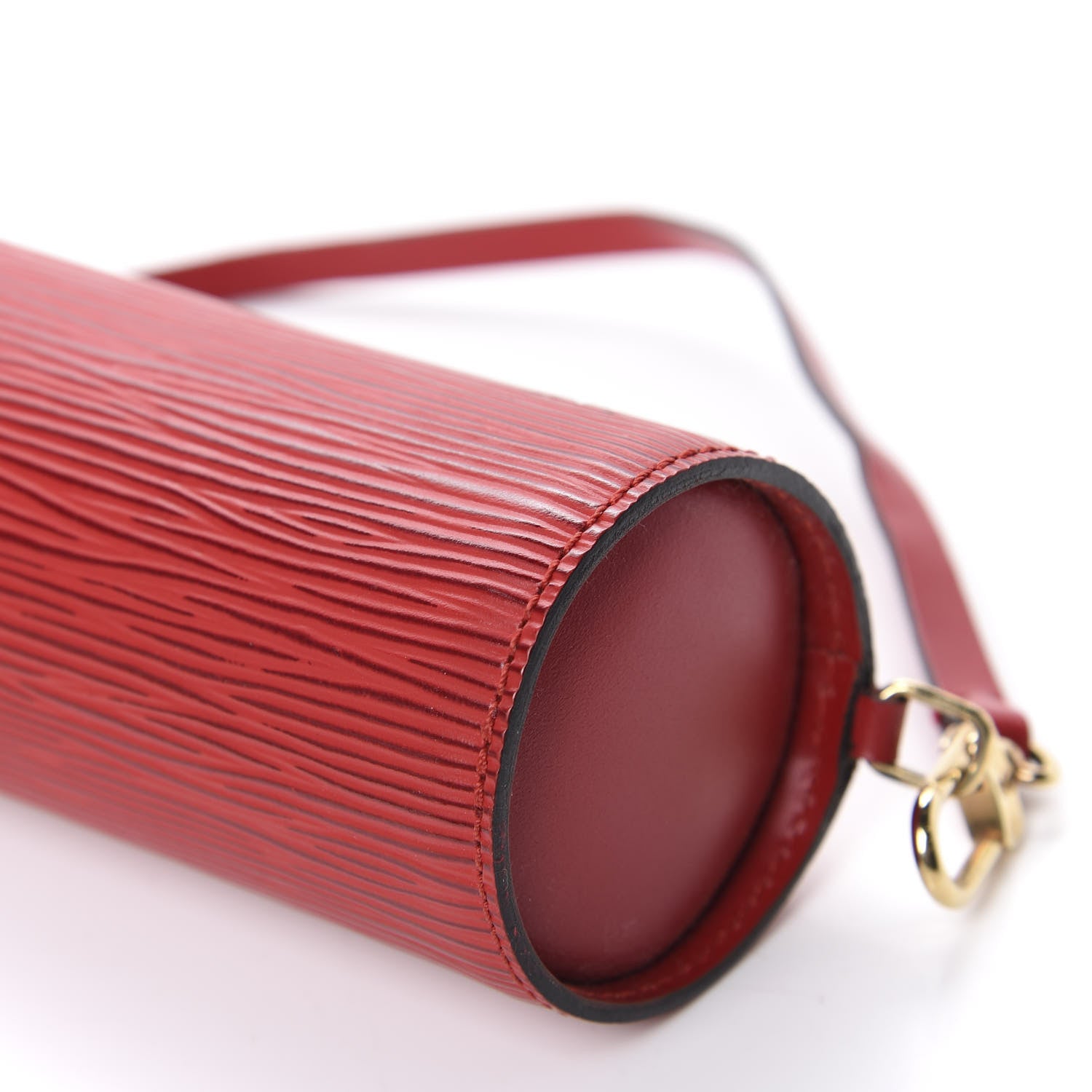 Louis Vuitton Epi Soufflot Pochette Castillan Red 7 of 9