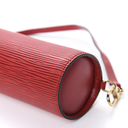 Louis Vuitton Epi Soufflot Pochette Castillan Red 7 of 9