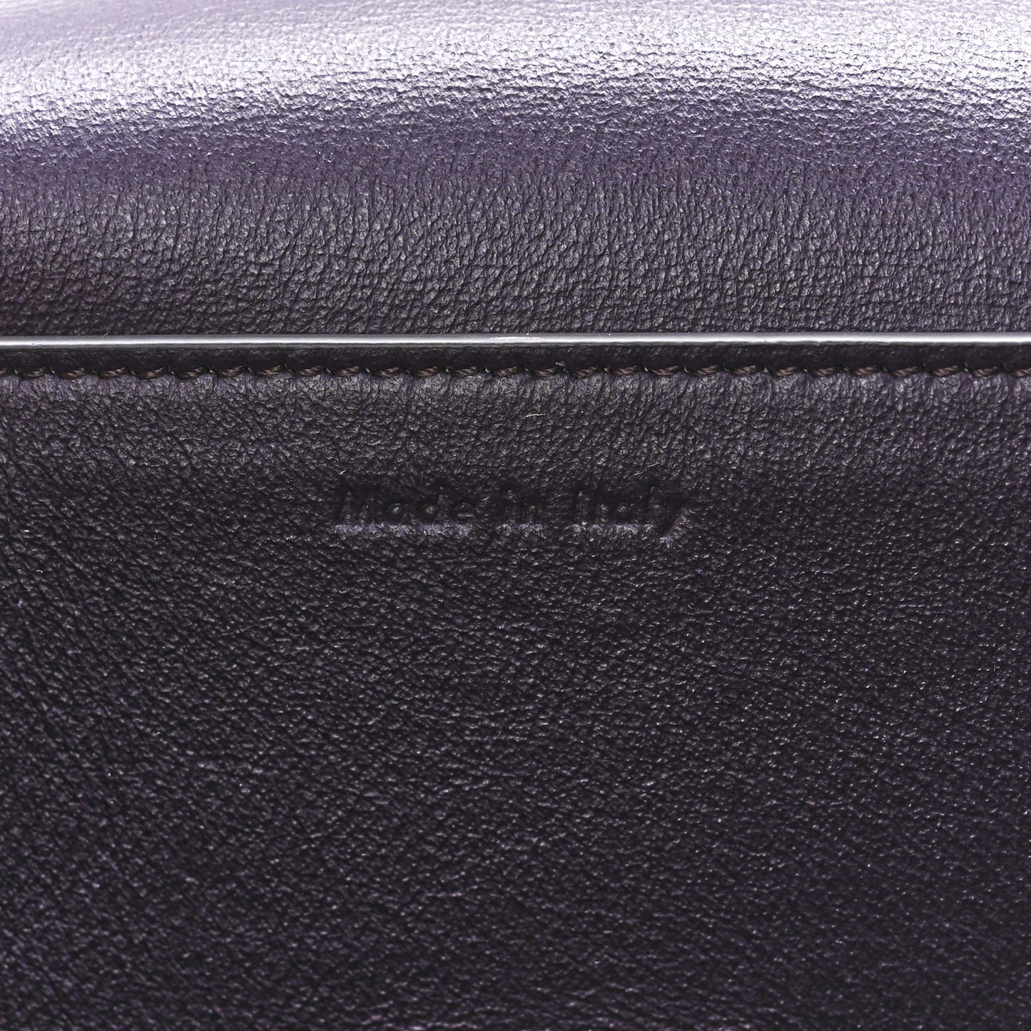 Shiny Smooth Calfskin Medium Frame Shoulder Bag Velvet Desert