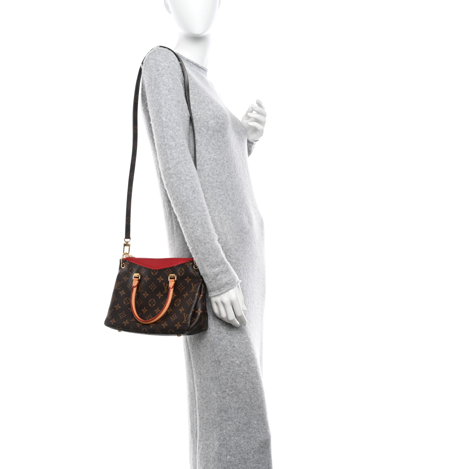 Louis Vuitton Monogram Pallas BB Cherry 3 of 10