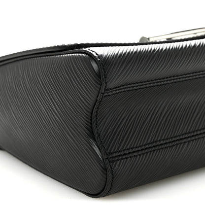 Louis Vuitton Epi Twist Shoulder Bag MM Black 8 of 10