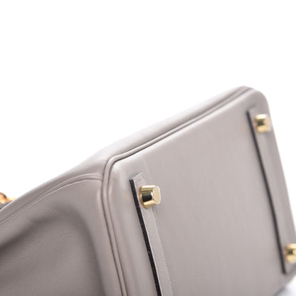 Hermes Swift Birkin 25 Gris Asphalte 12 of 27