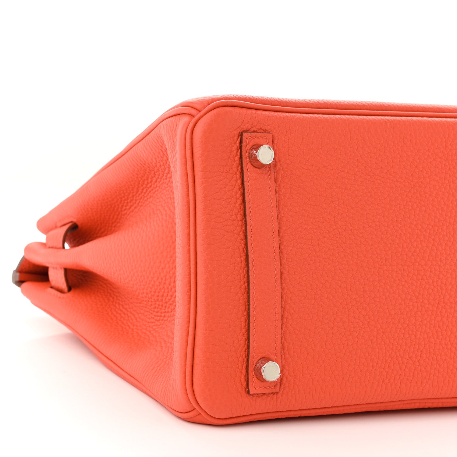Hermes Togo Birkin 30 Capucine 9 of 11