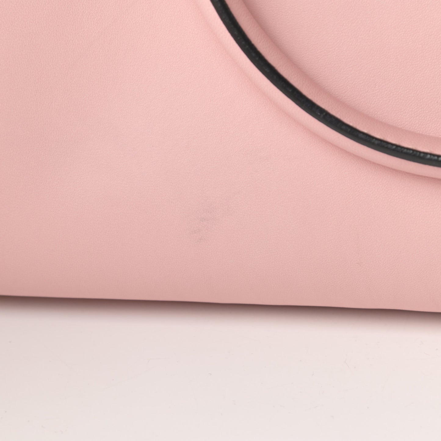 Vitello Small Rockstud Top Handle Tote Rose