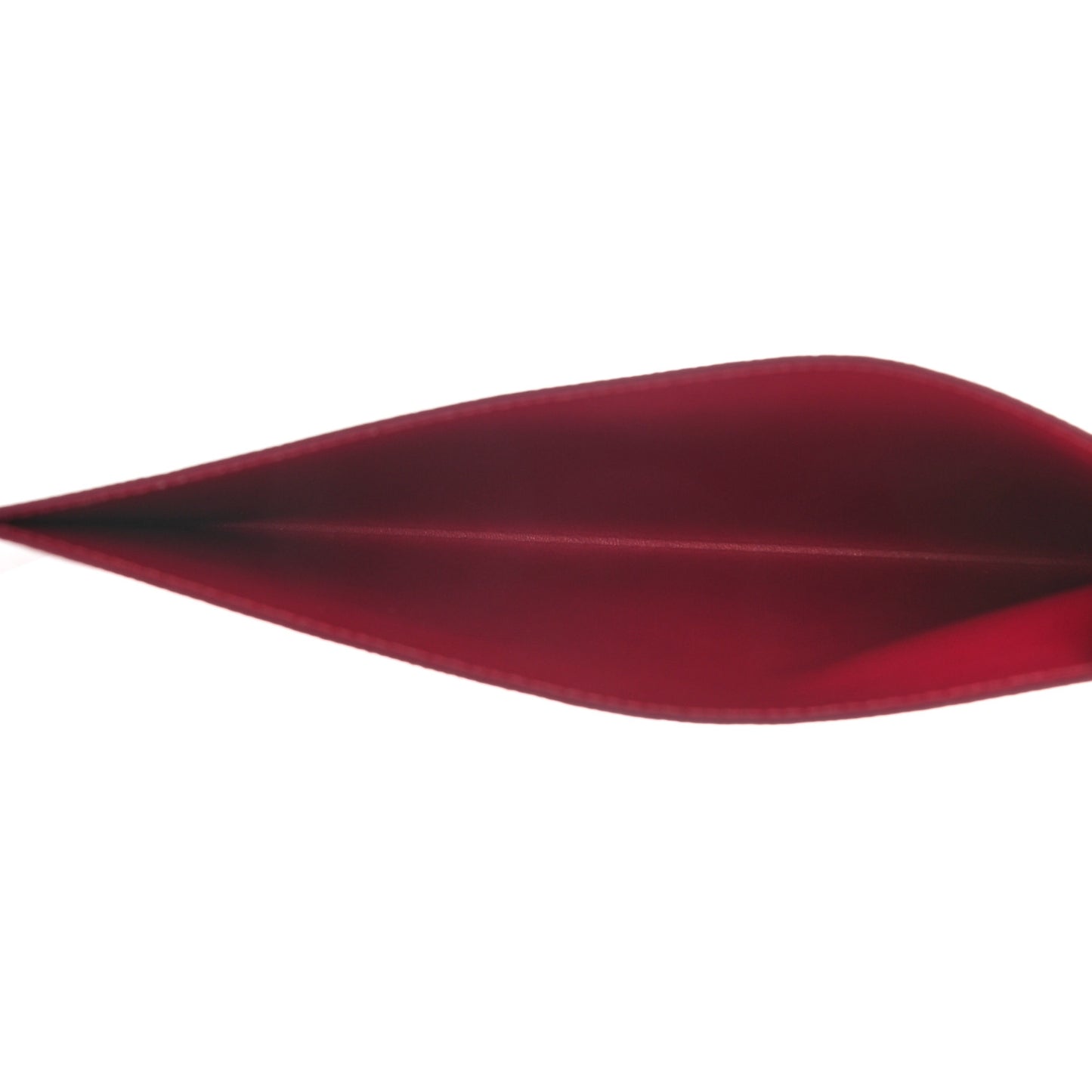 Calfskin Felicie Card Holder Insert Fuchsia
