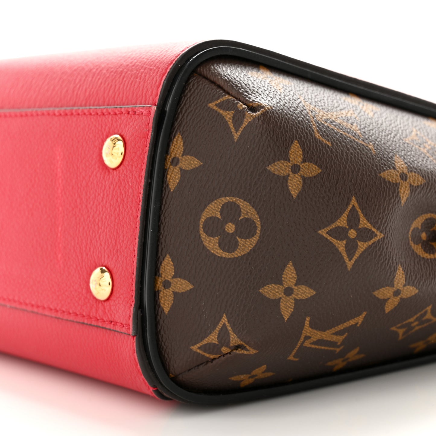 LOUIS VUITTON Calfskin Monogram Kimono Tote PM Cherry