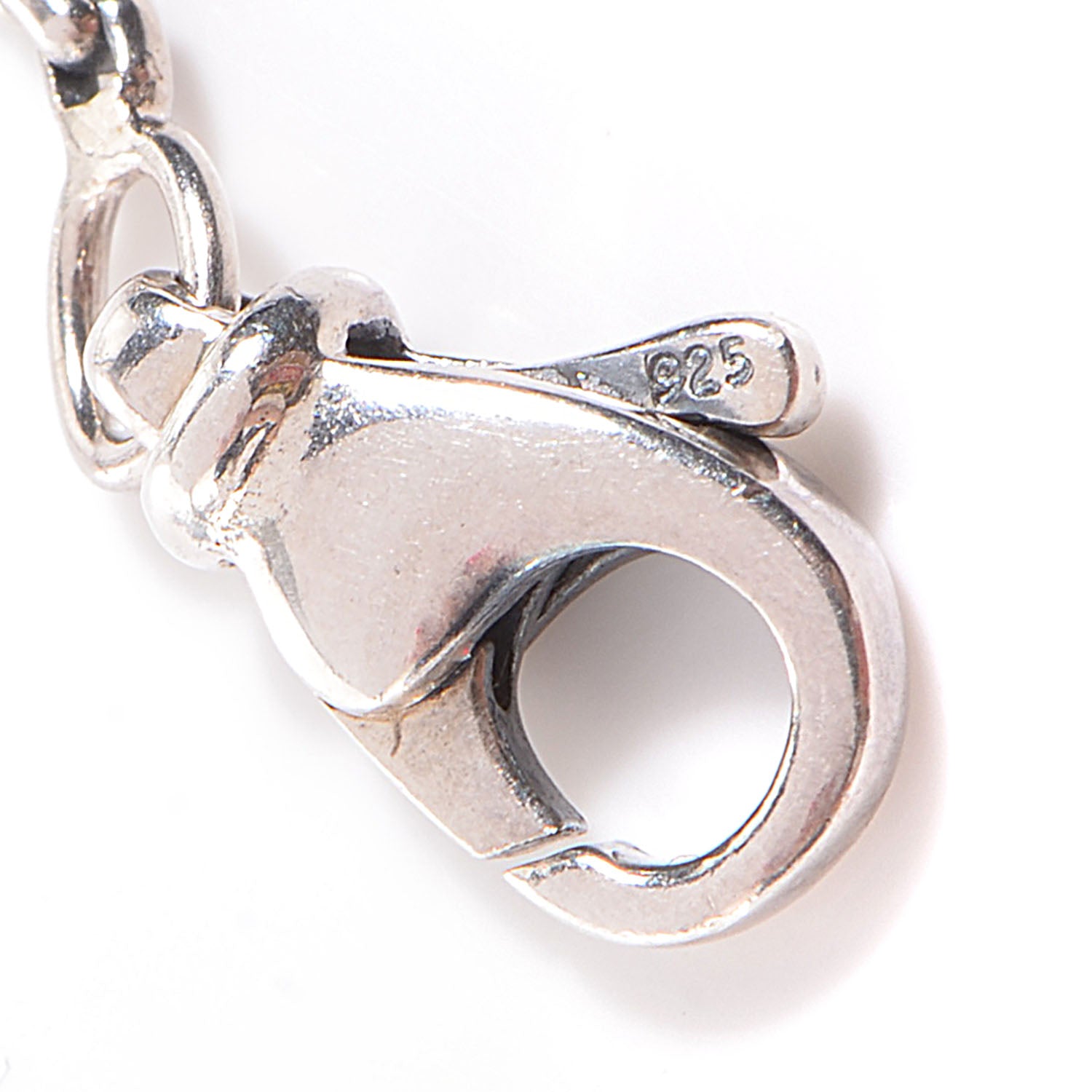 David Yurman Sterling Silver Black Onyx Diamond Heart Necklace 5 of 7
