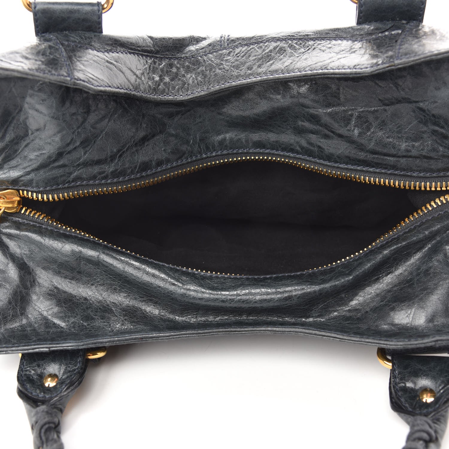 Balenciaga Chevre Giant 21 Gold Hardware Brief Anthracite 5 of 10