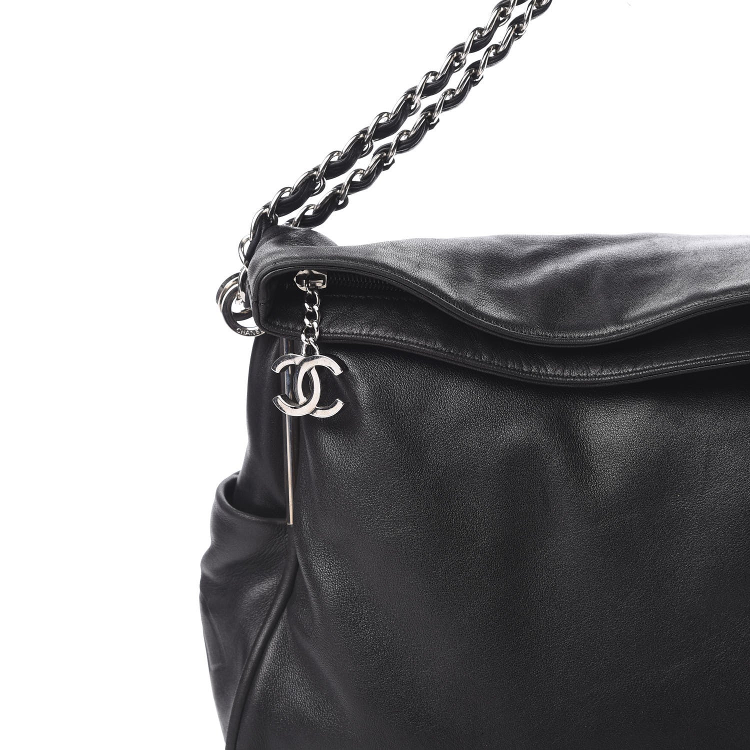 Chanel Lambskin Ultimate Soft Tote Black 9 of 15