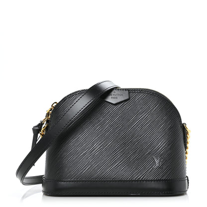 Louis Vuitton Epi Alma Mini Black 1 of 9