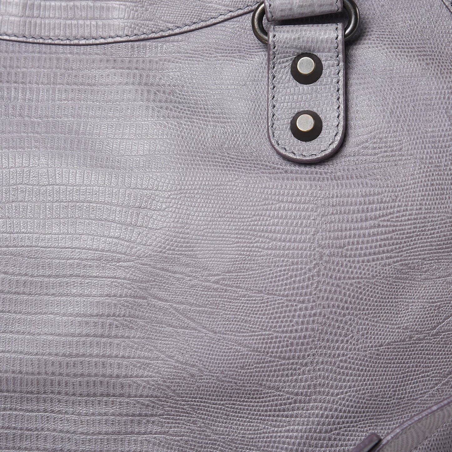 Agneau Lizard Embossed City Fer