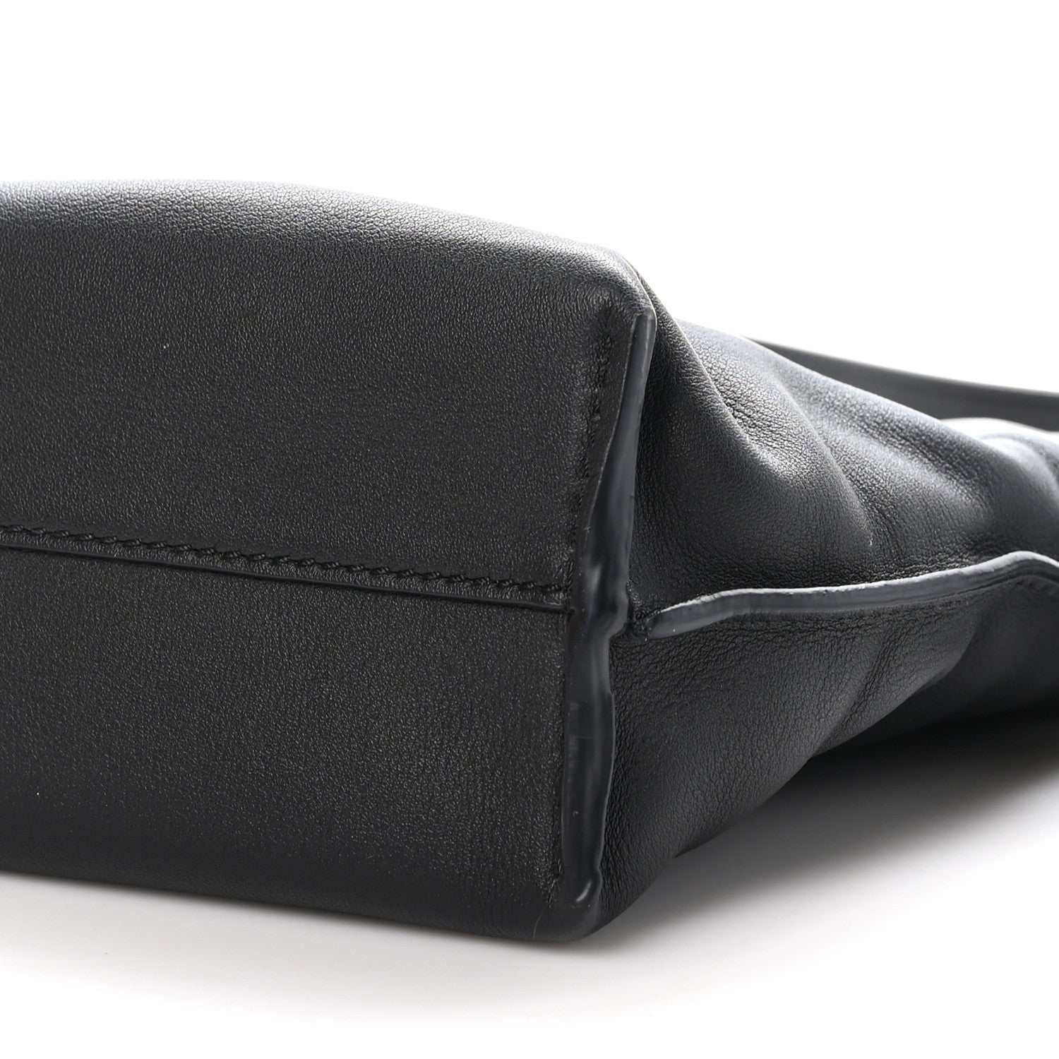Loewe Calfskin Mini Flamenco Knot Clutch Black 9 of 9