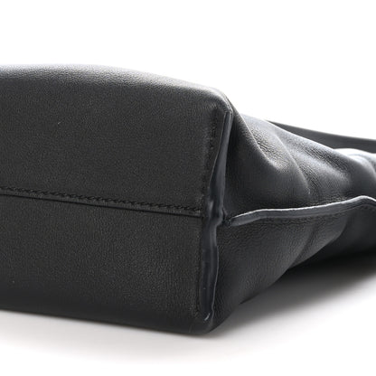 Loewe Calfskin Mini Flamenco Knot Clutch Black 9 of 9