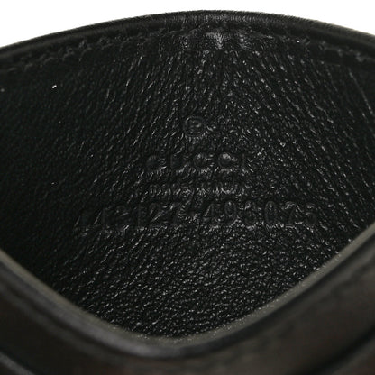 Gucci Calfskin Matelasse GG Marmont Card Holder Black 6 of 8