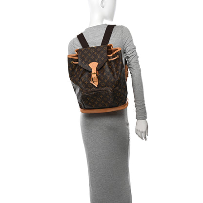 Louis Vuitton Monogram Montsouris GM Backpack 2 of 21