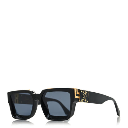 Louis Vuitton Acetate 1.1 Millionaires Sunglasses Z1165E Black 1 of 8