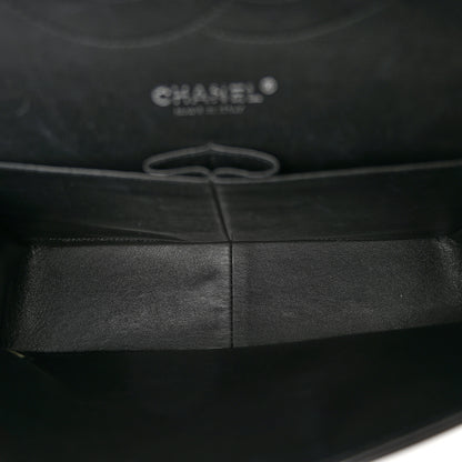 Chanel Lambskin Quilted Jumbo Double Flap So Black 5 of 11