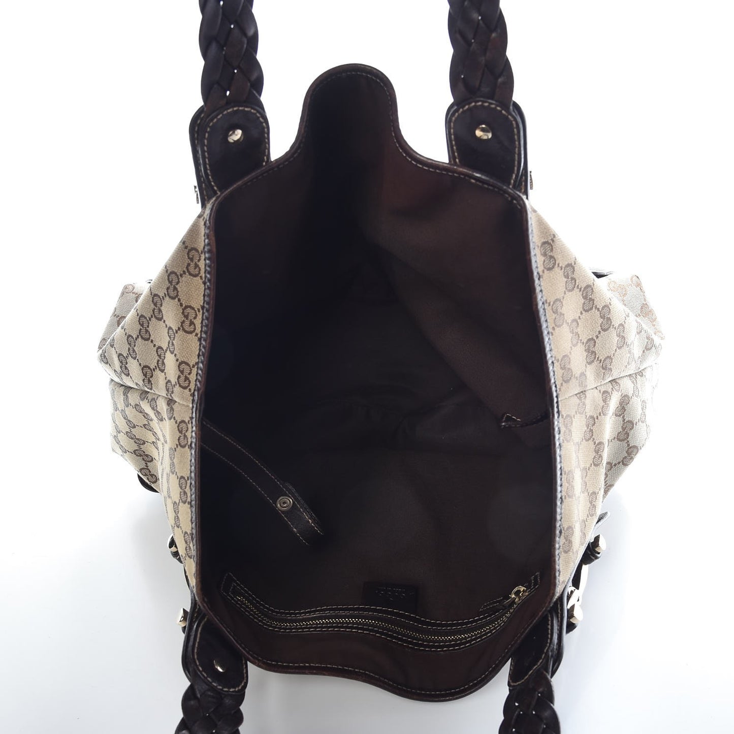 Monogram Medium Pelham Shoulder Bag Dark Brown