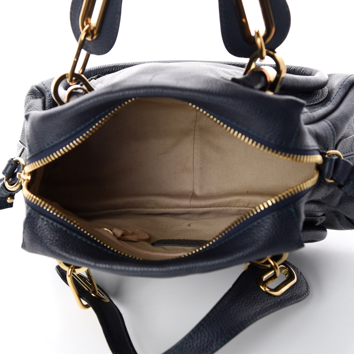 Chloe Calfskin Small Paraty Navy 8 of 14