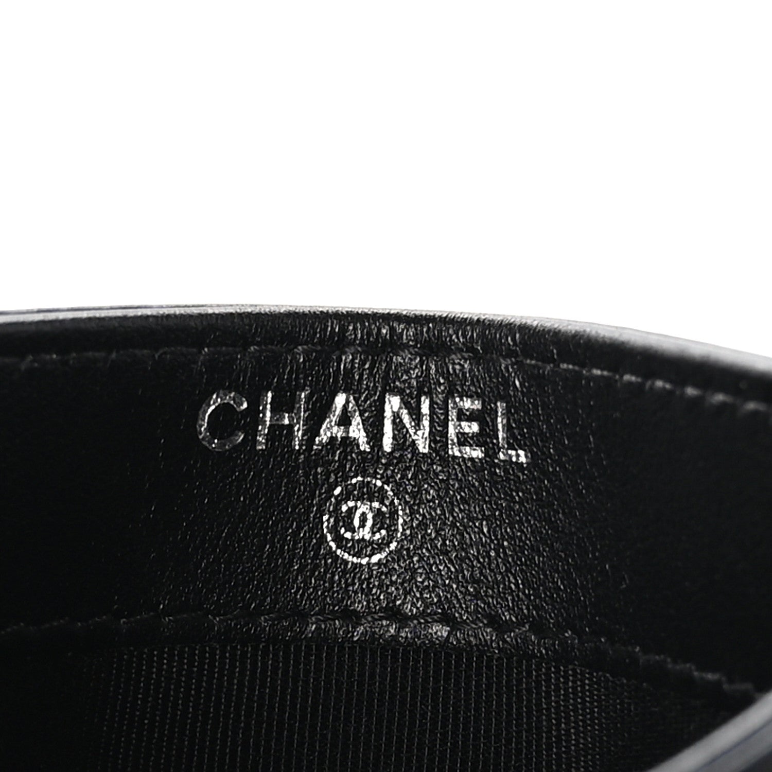 Chanel Aged Calfskin Quilted Reissue Card Holder So Black 7 of 9