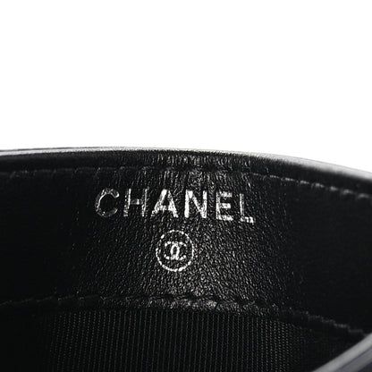 Chanel Aged Calfskin Quilted Reissue Card Holder So Black 7 of 9