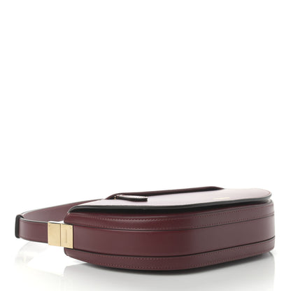 Burberry Calfskin Small Olympia Shoulder Bag Burgundy 4 of 11